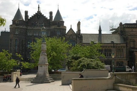 Teviot seen across Bristo Square